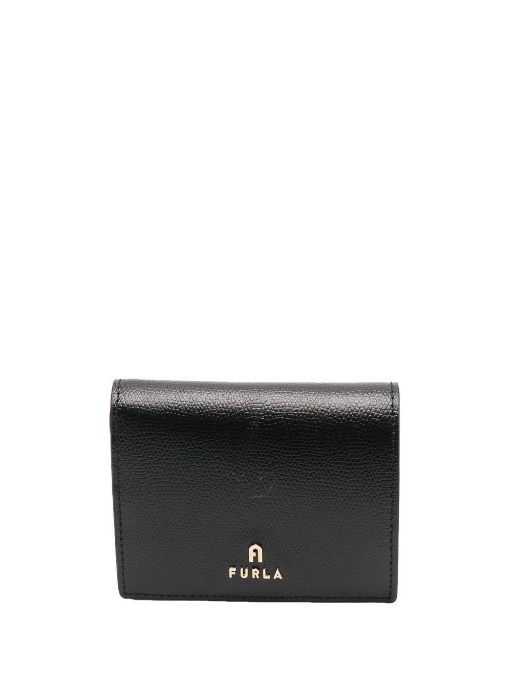 Furla Camelia 皮质钱包 - 黑色