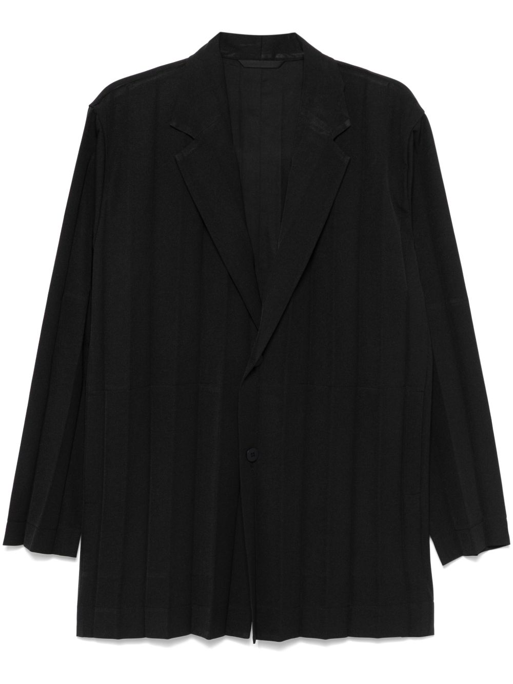 Homme Plissé Issey Miyake Edge Ensemble 西装夹克 - 黑色