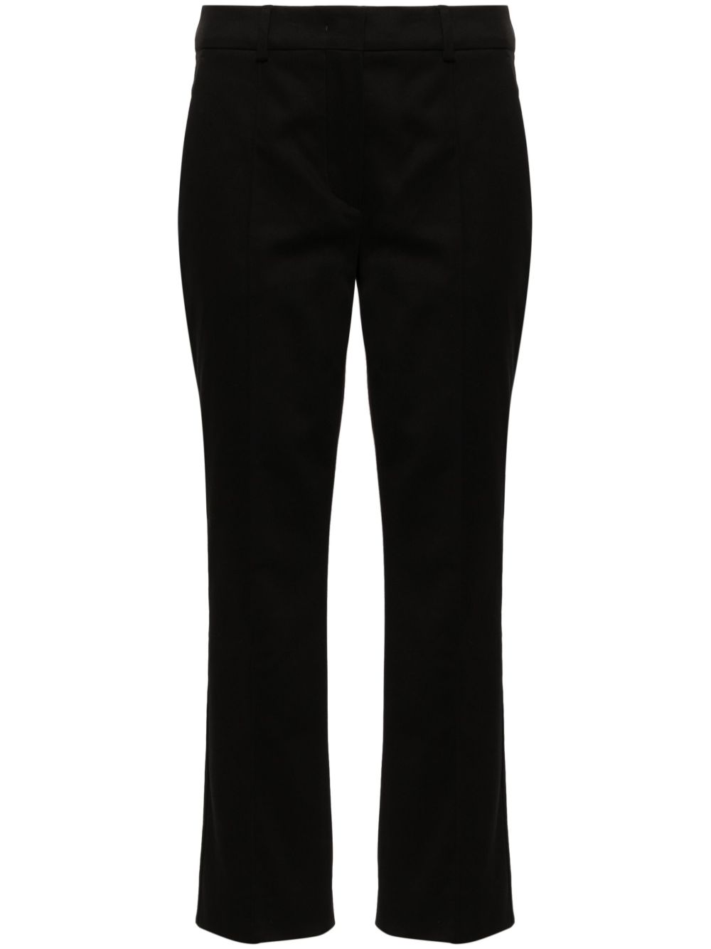 Sportmax Etna 露踝裤 - 黑色