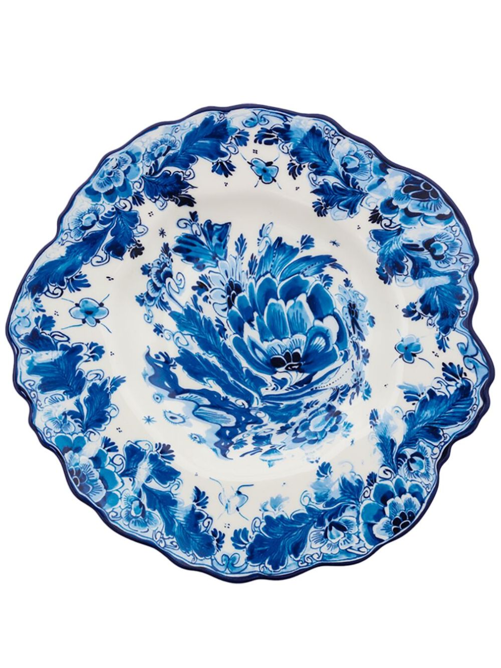 Seletti Classic on Acid Delf Rose 点心盘 - 白色