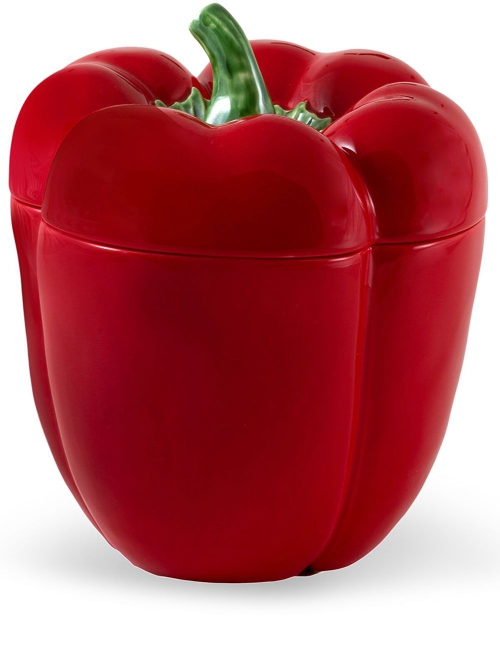 Bordallo Pinheiro Pimento 亮面收纳盒 - 红色