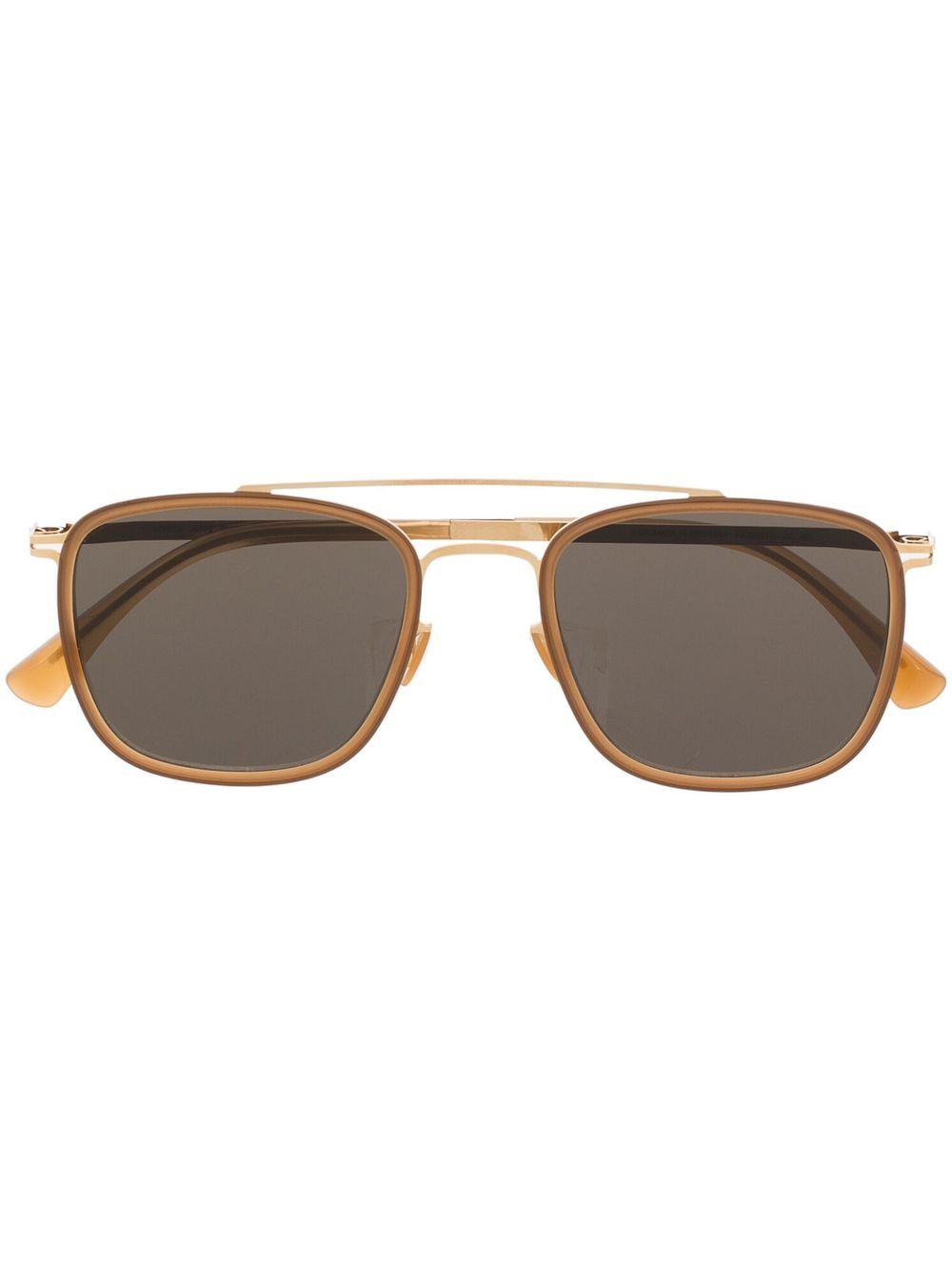 Mykita 长方形框太阳眼镜 - 中性色