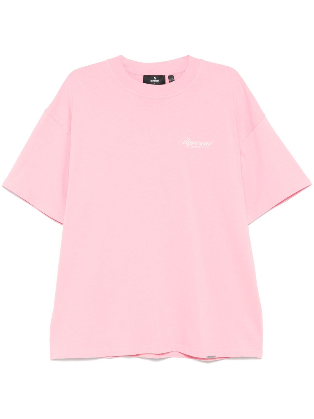 Represent Owners Club Script T恤 - 粉色