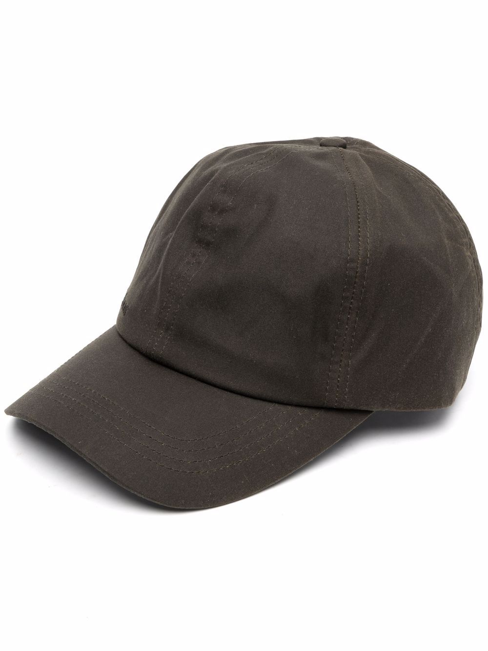Barbour logo刺绣棒球帽 - 绿色