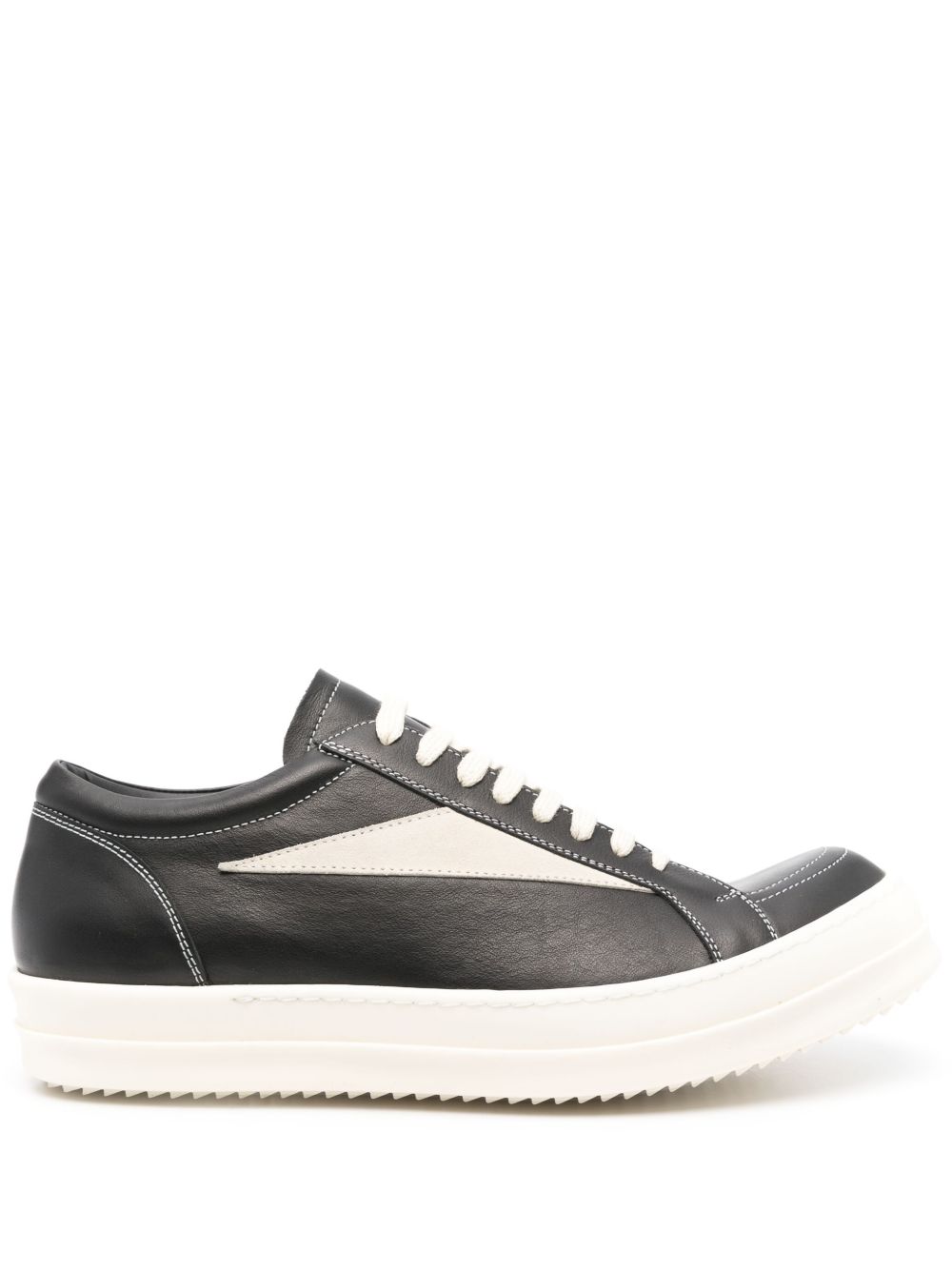 Rick Owens Vintage 拼接运动鞋 - 黑色