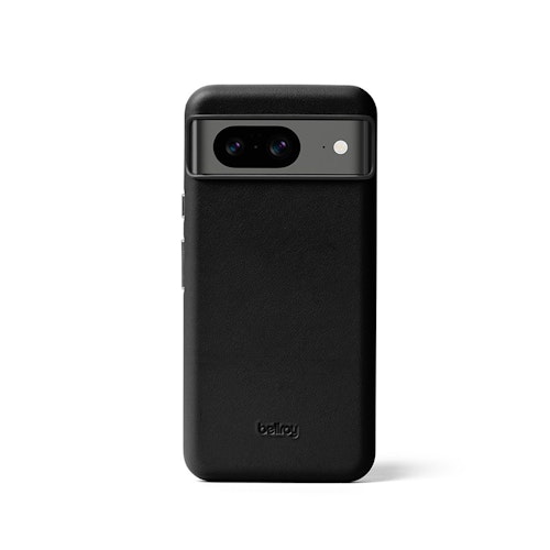 Pixel 8 Case Slim Leather Pixel 8 Phone Cover Black