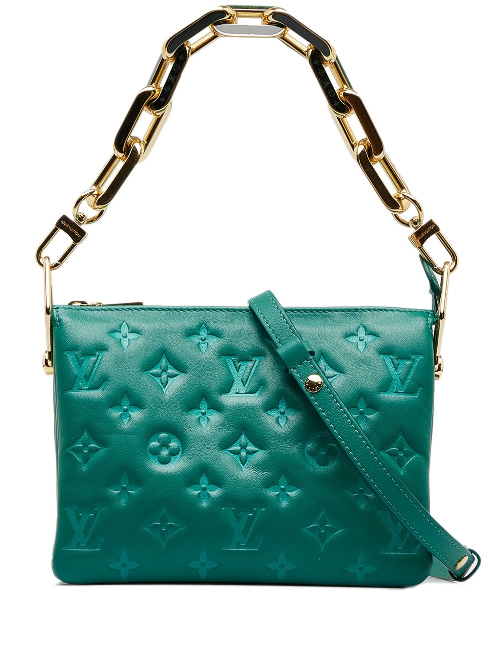 Louis Vuitton Pre-Owned Monogram Coussin BB 两用手提包（2021-2023年典藏款） - 绿色