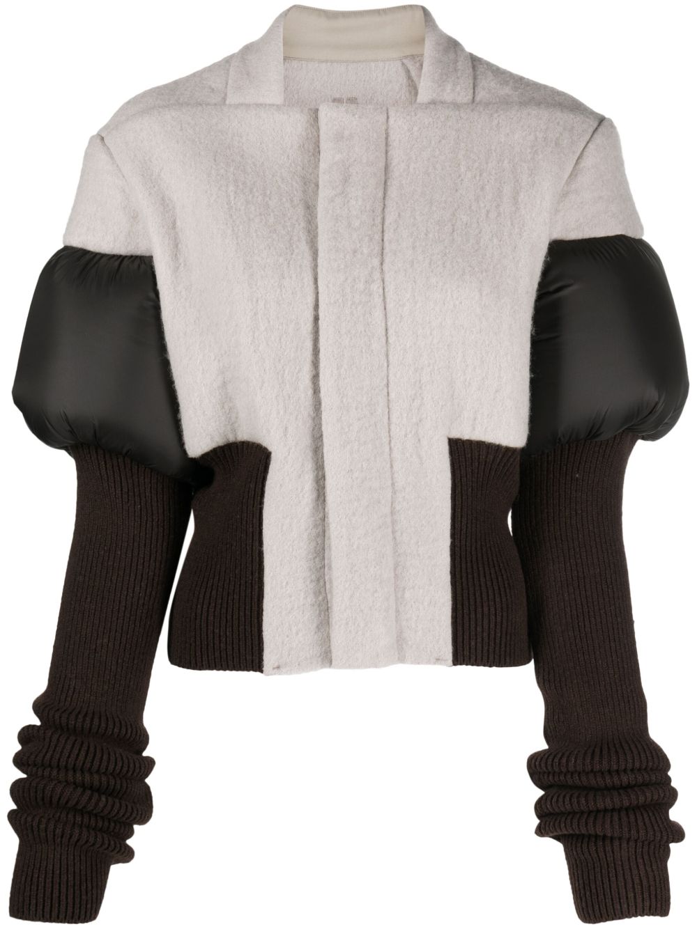 Rick Owens 拼接短款夹克 - 中性色