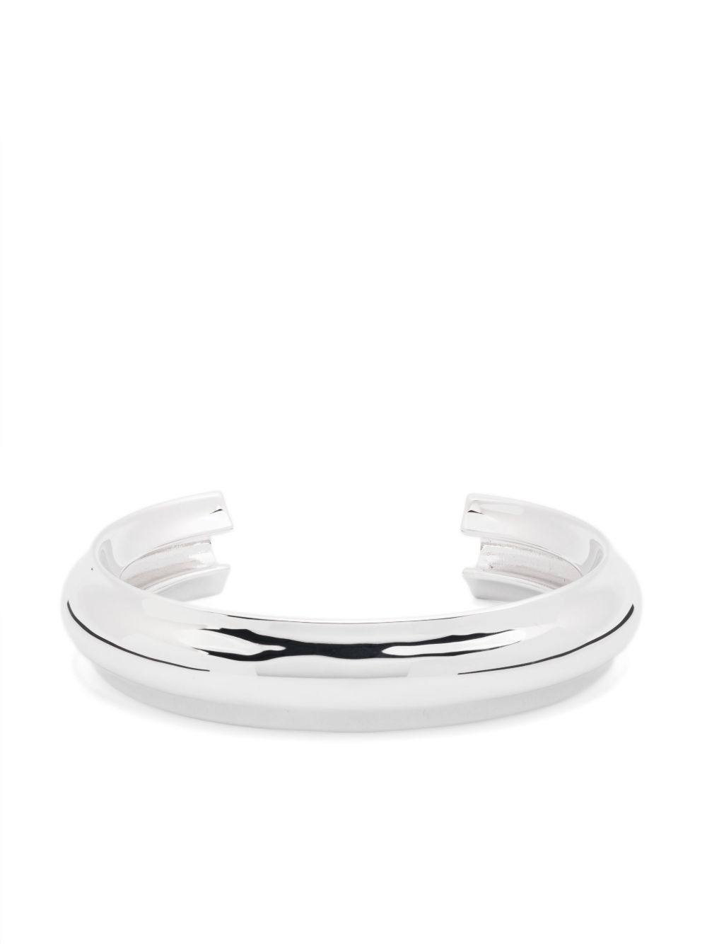 Eddie Borgo Ripple bracelet - 银色