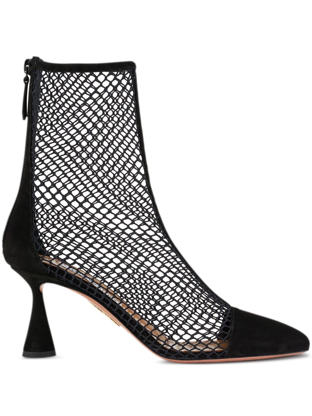 Aquazzura Amore 中跟靴（7.5厘米） - 黑色