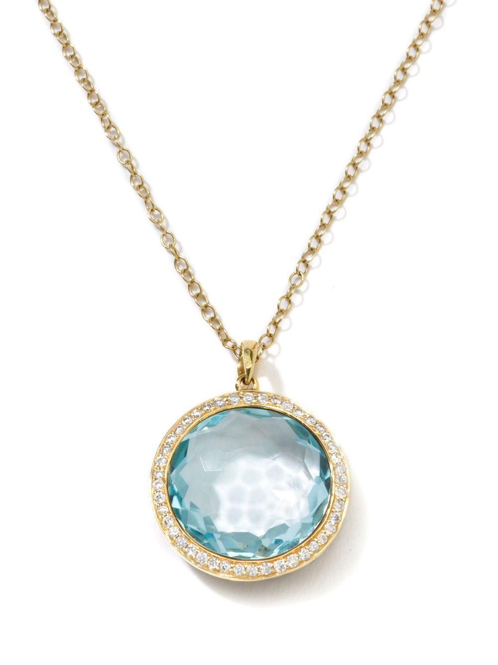 IPPOLITA Lollipop® 18K黄金中号吊饰项链 - 金色