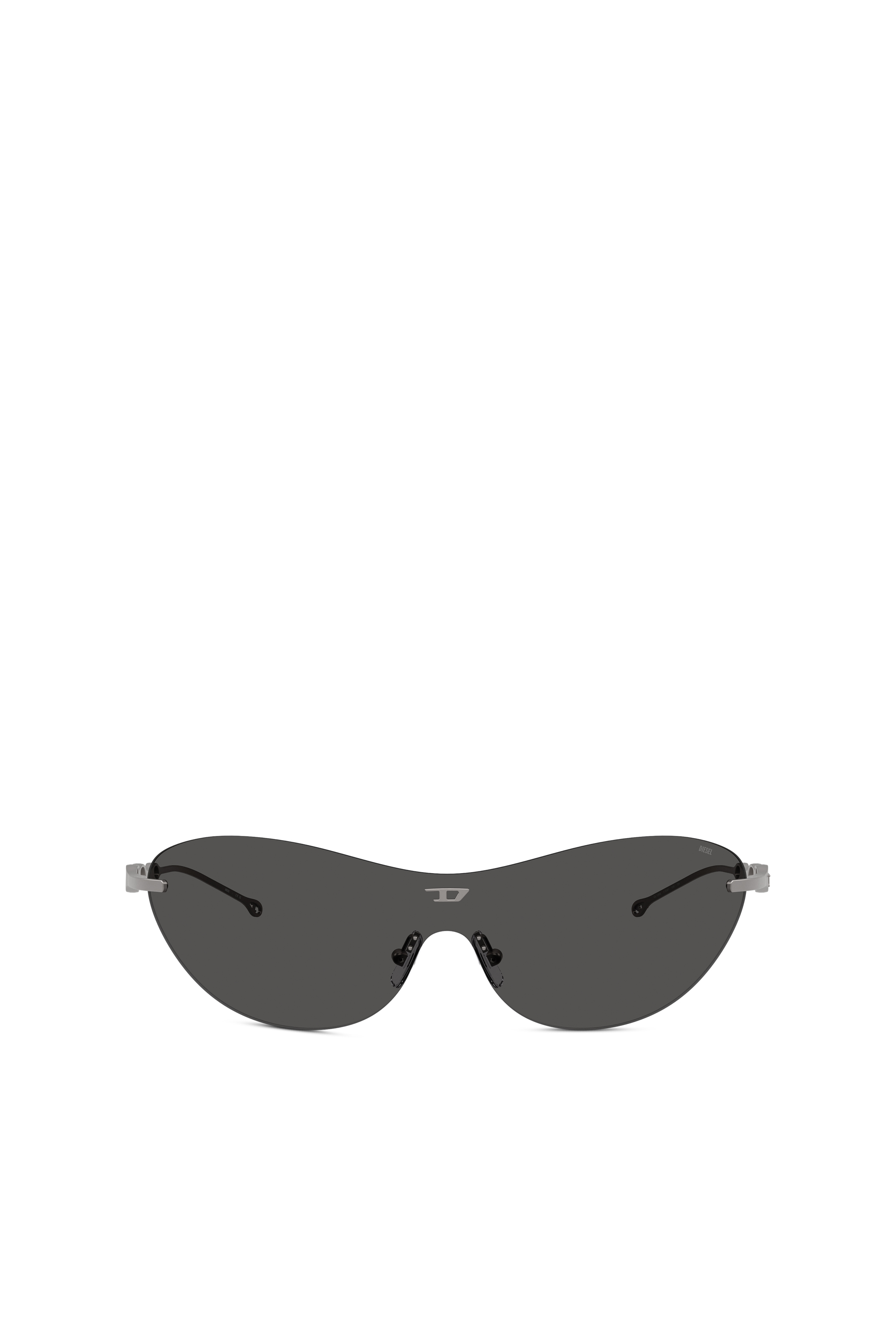 Diesel - Iconic oval sunglasses - Sunglasses - Unisex - Grey