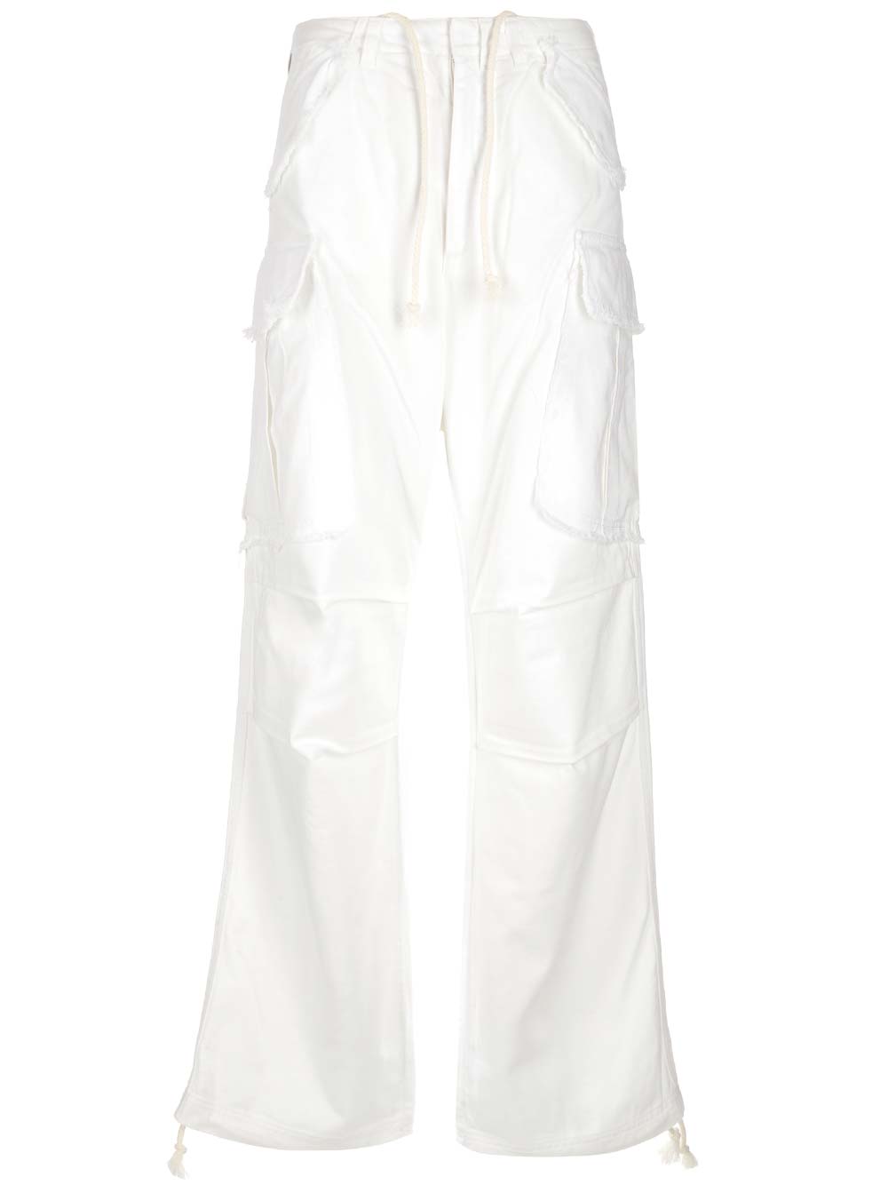 DARKPARK White Cargo Trousers