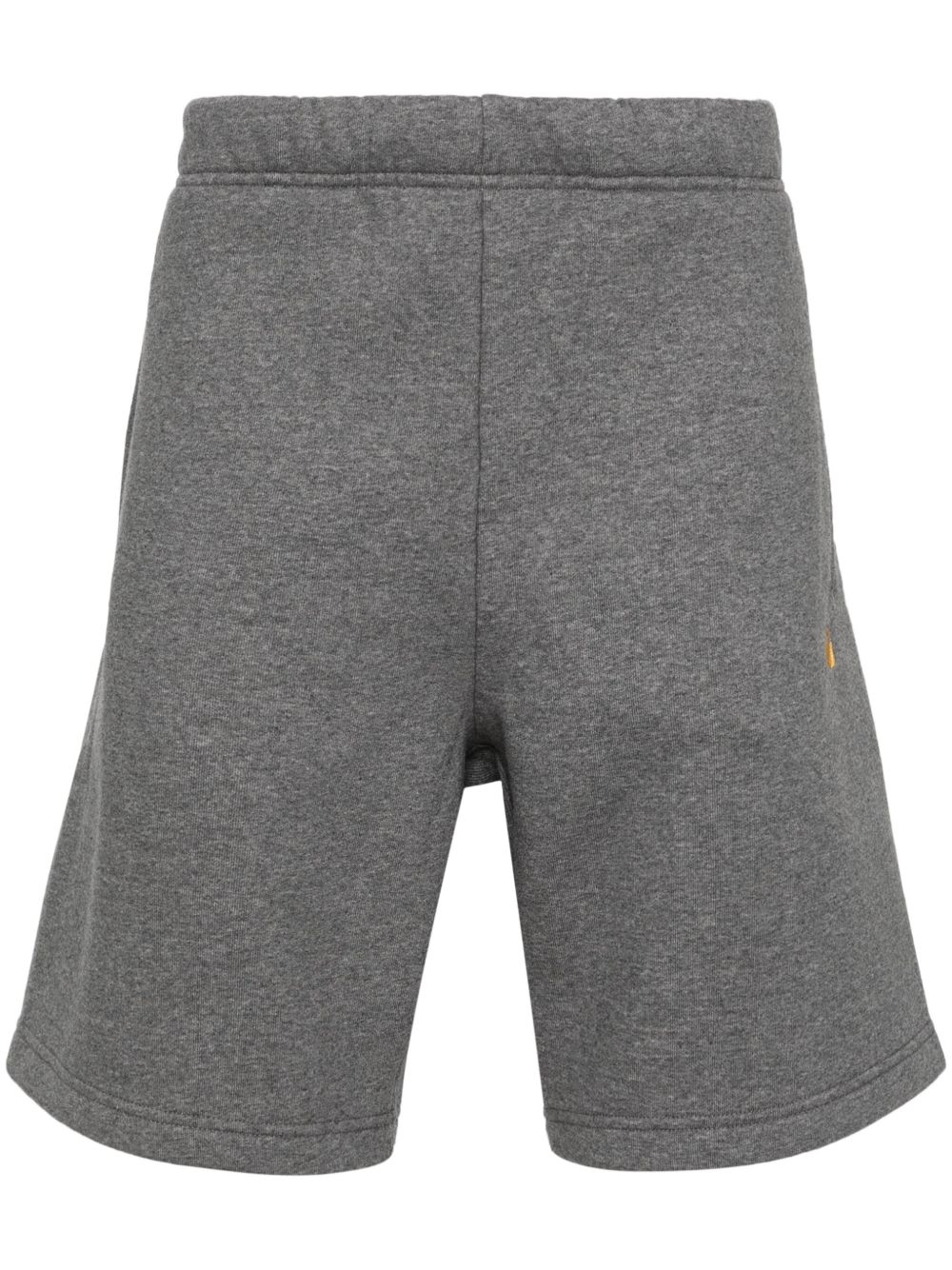 Carhartt WIP logo刺绣松紧裤腰短裤 - 灰色