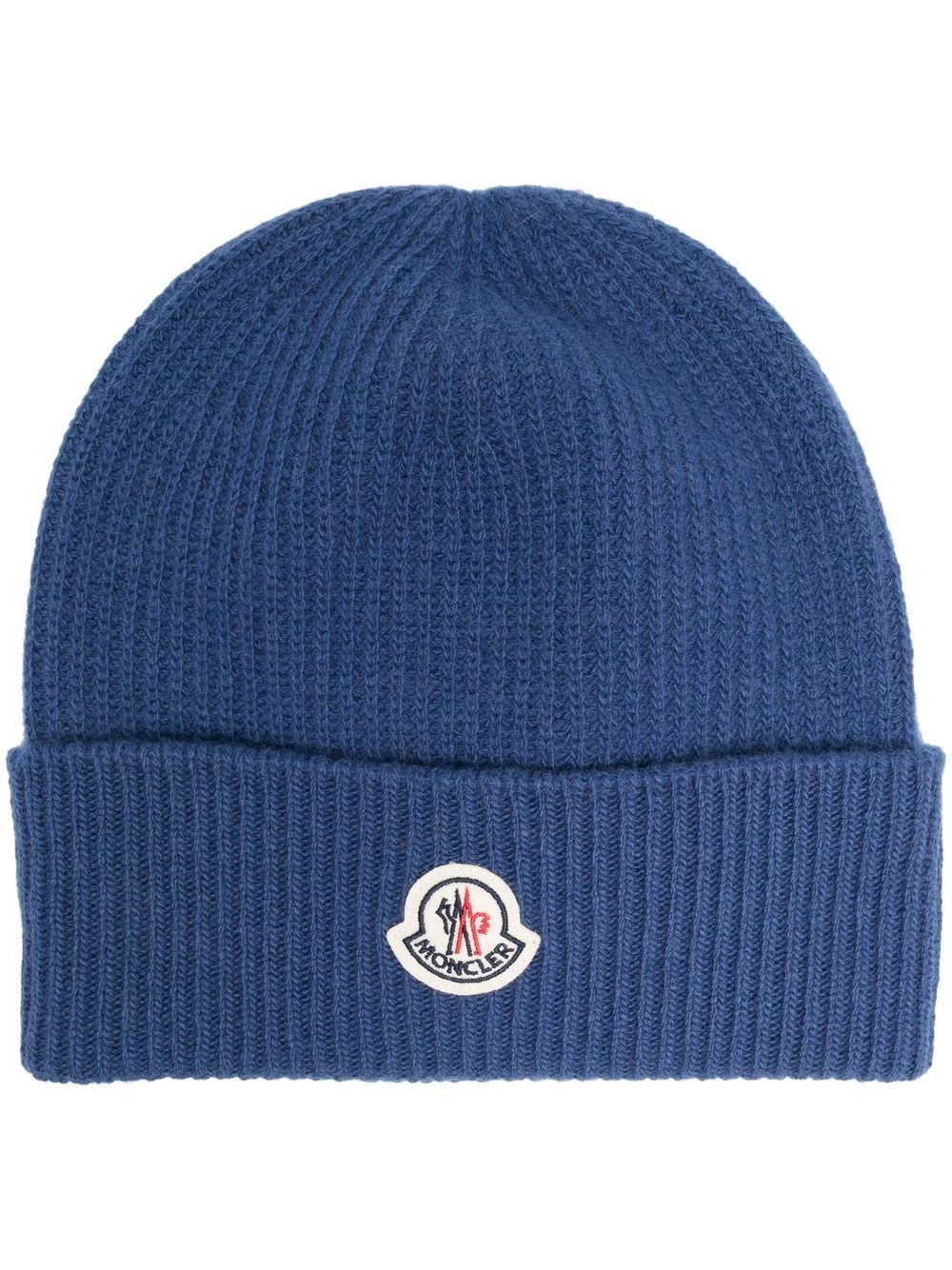 Moncler 盟可睐 标贴套头帽 - 蓝色