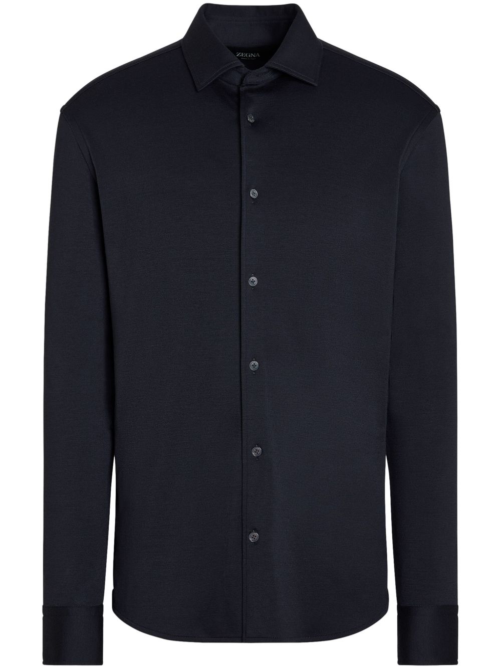 Zegna 长袖衬衫 - 蓝色