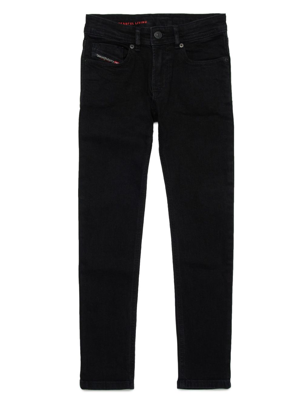 Diesel Kids 1979 SLEENKER-J 系列牛仔裤 - 黑色