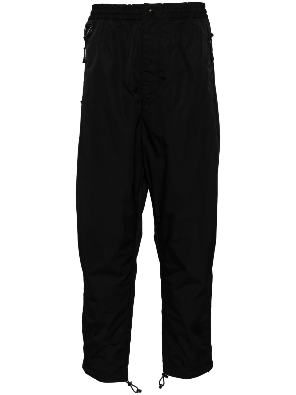 Comme des Garçons Homme 抽绳裤腰长裤 - 黑色