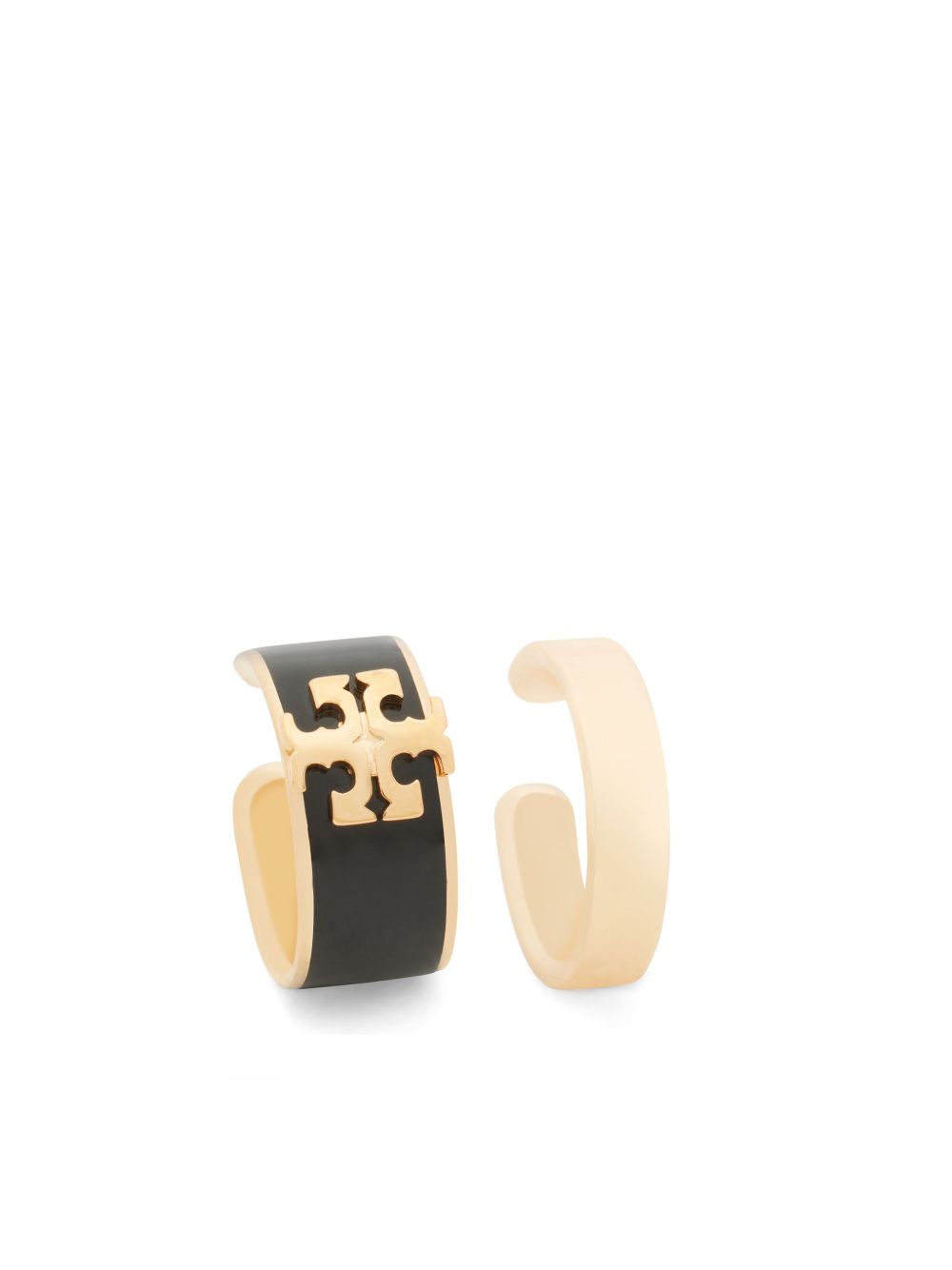 Tory Burch Kira 珐琅耳骨夹套装 - 绿色