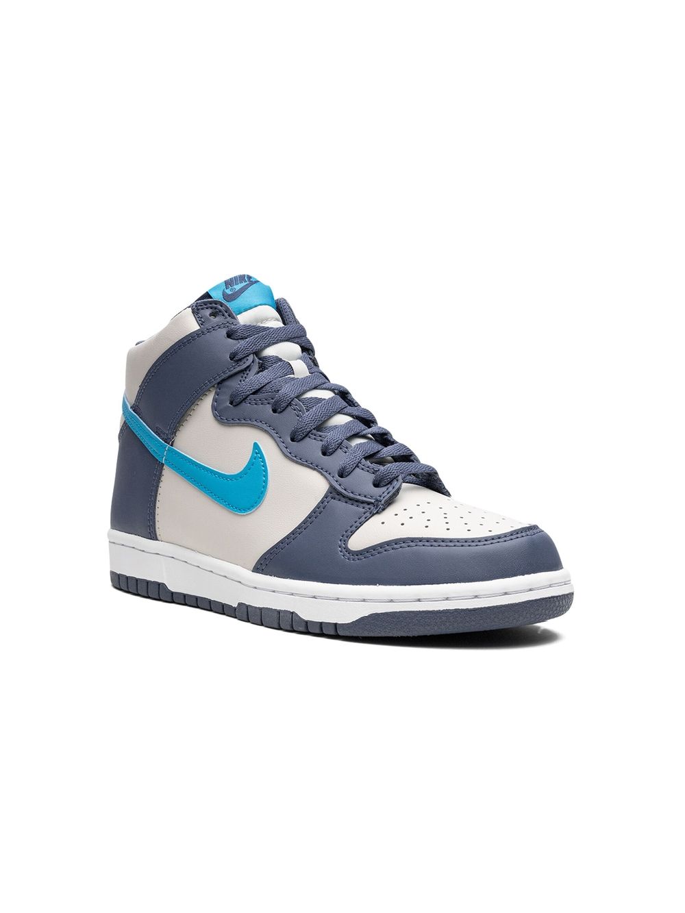 Nike Kids Dunk High 运动鞋 - 白色