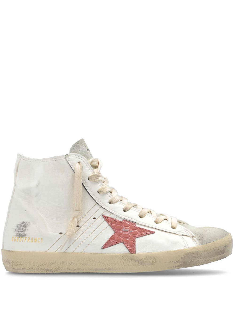 Golden Goose Francy Classic 高帮皮质运动鞋 - 白色