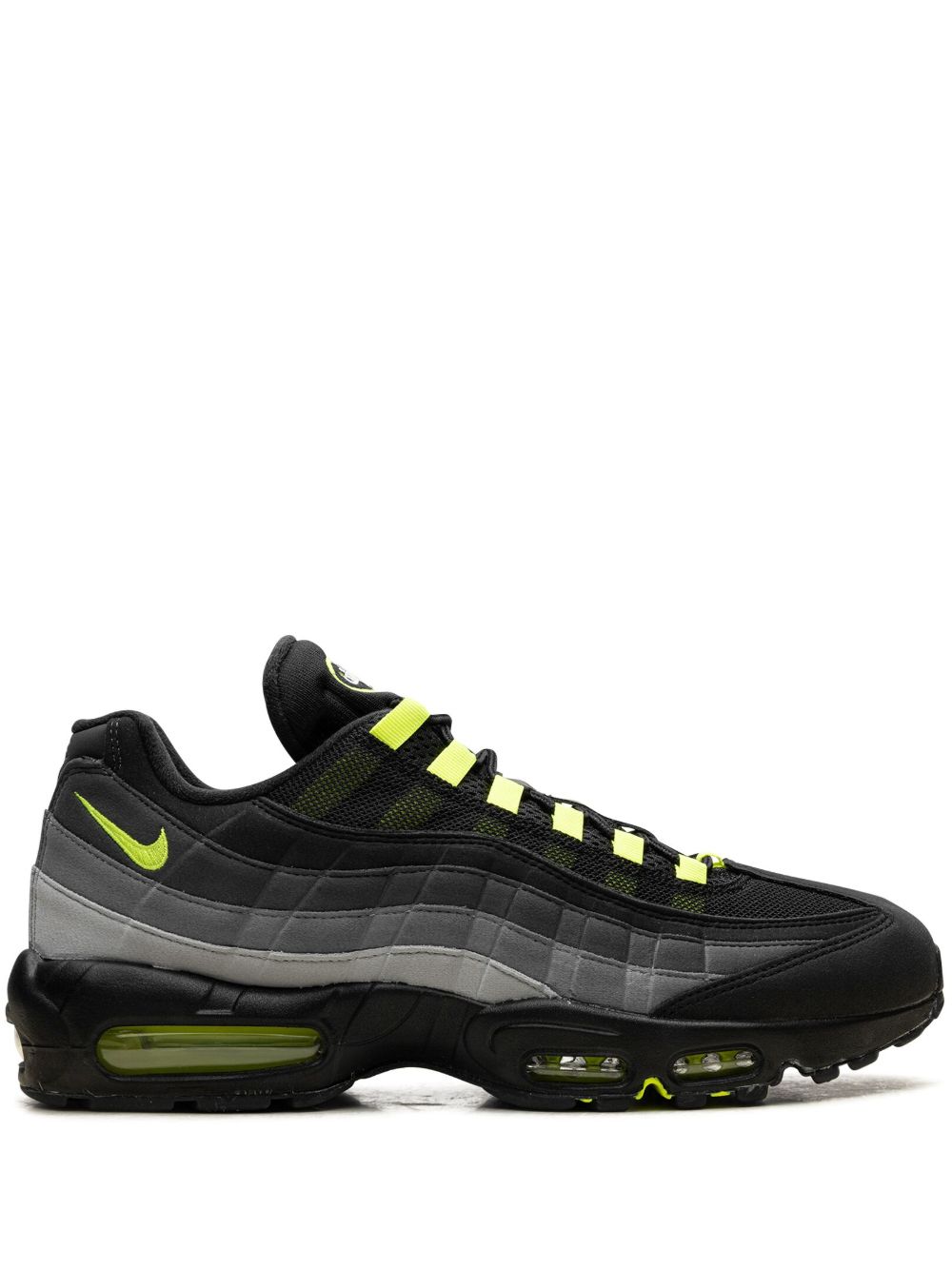 Nike Air Max 95 Black Neon 运动鞋 - 黑色
