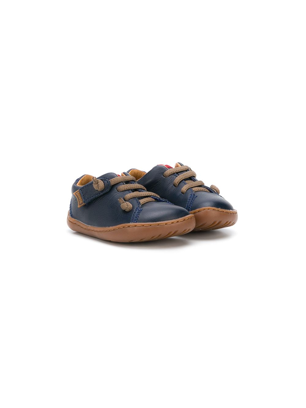 Camper Kids Peu 系带运动鞋 - 蓝色