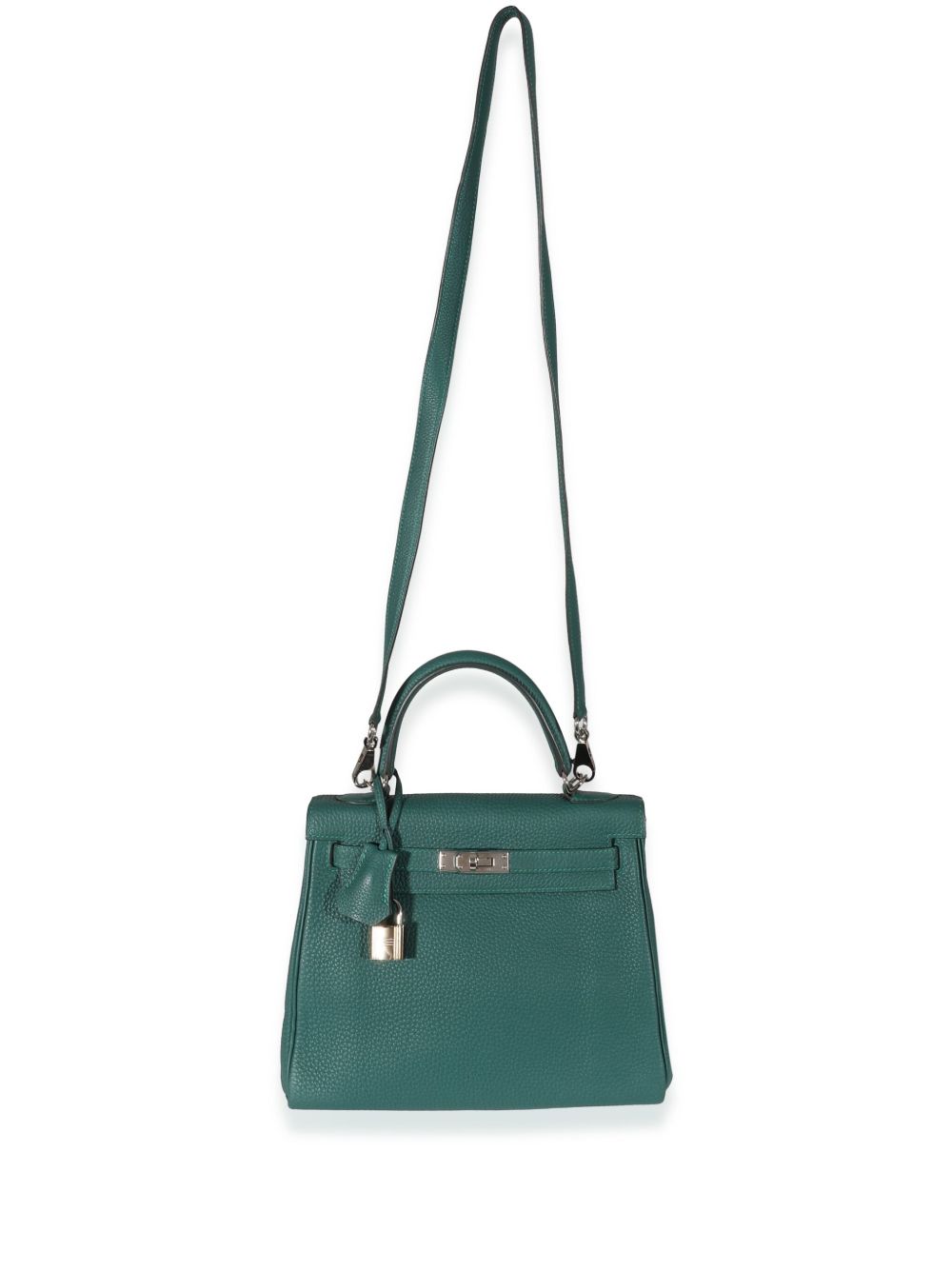 Hermès Pre-Owned Kelly 25 手提包（2018年典藏款） - 绿色