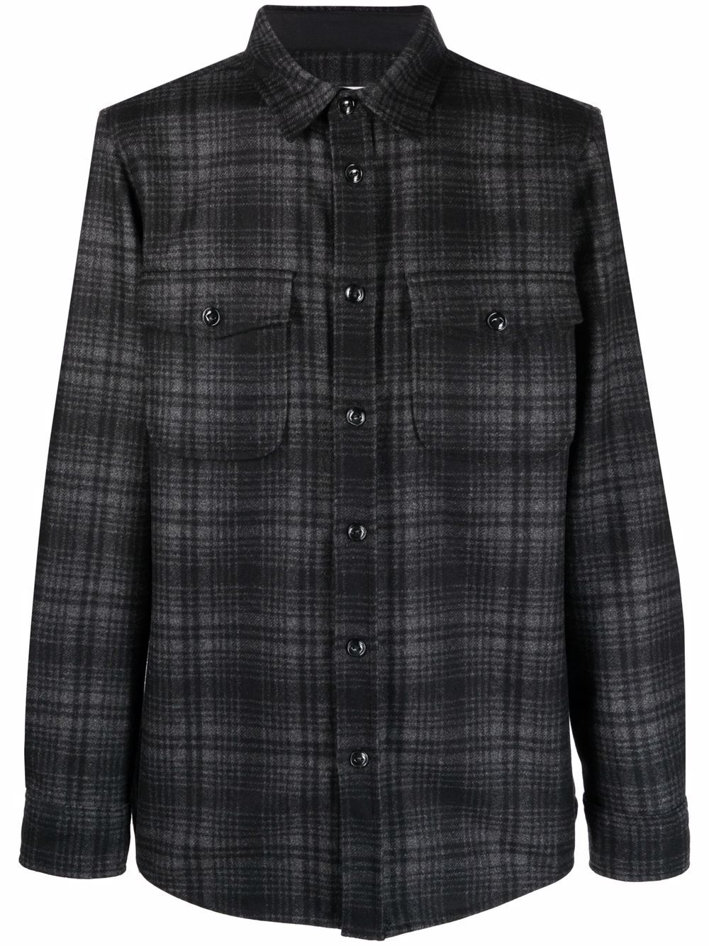 Woolrich Alaskan Melton 夹克式衬衫 - 灰色