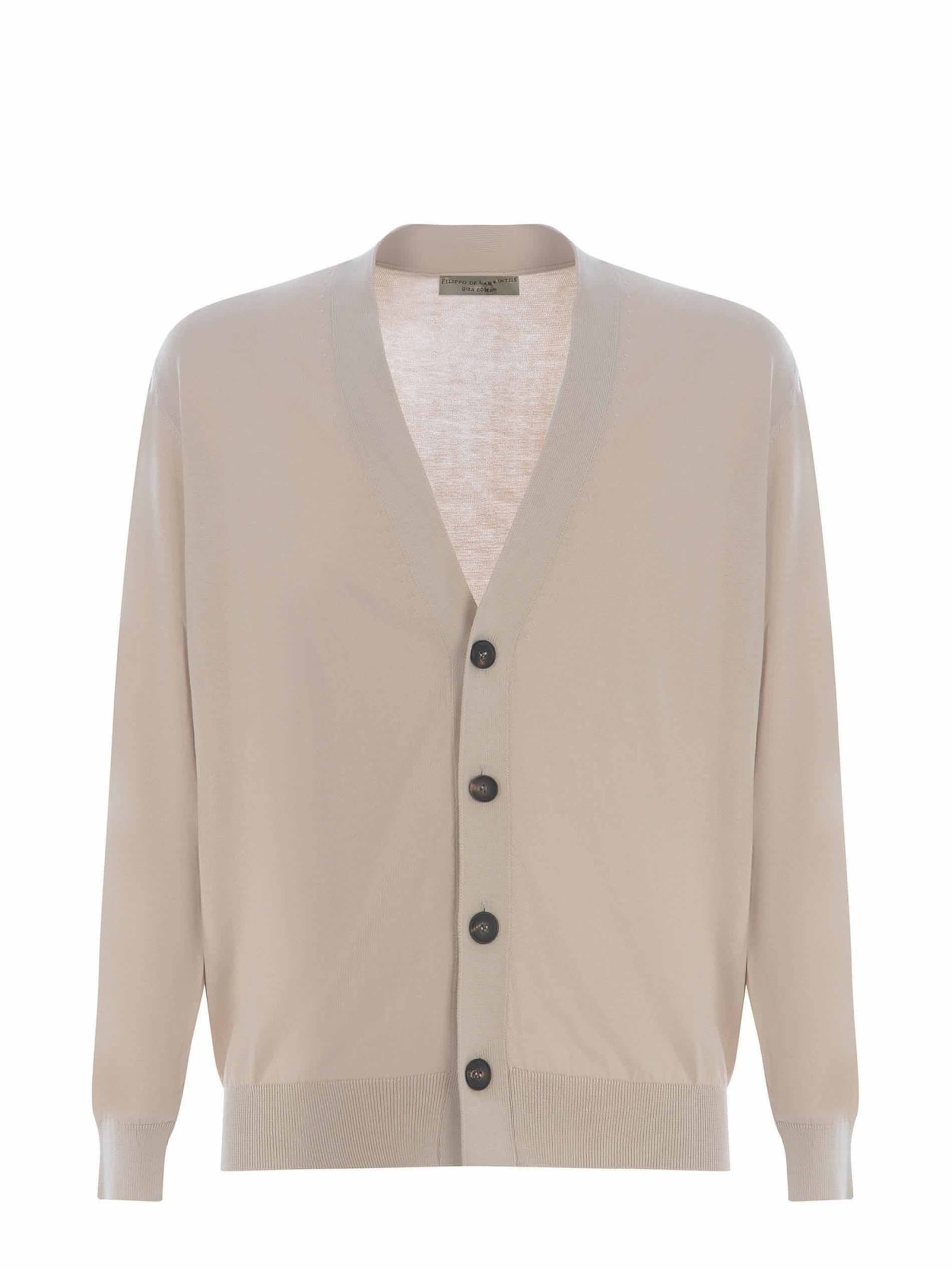 Filippo De Laurentiis Cardigan Filippo De Laurentis Made Of Cotton Thread