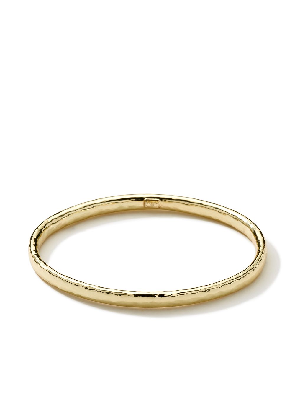 IPPOLITA 18K黄金凹凸纹理手镯 - 金色