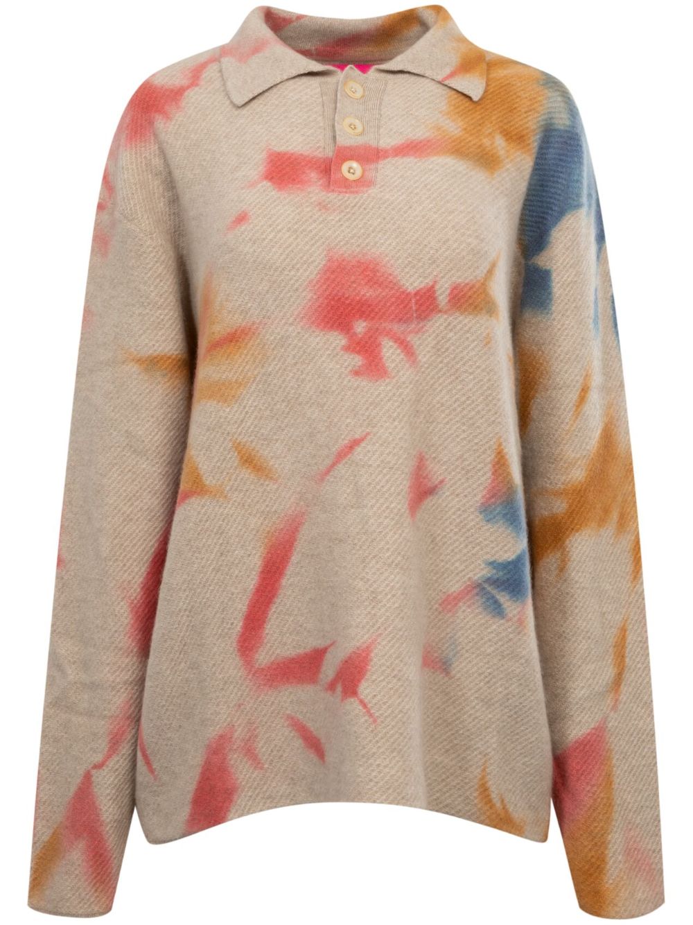 The Elder Statesman Rugby polo衫 - 中性色
