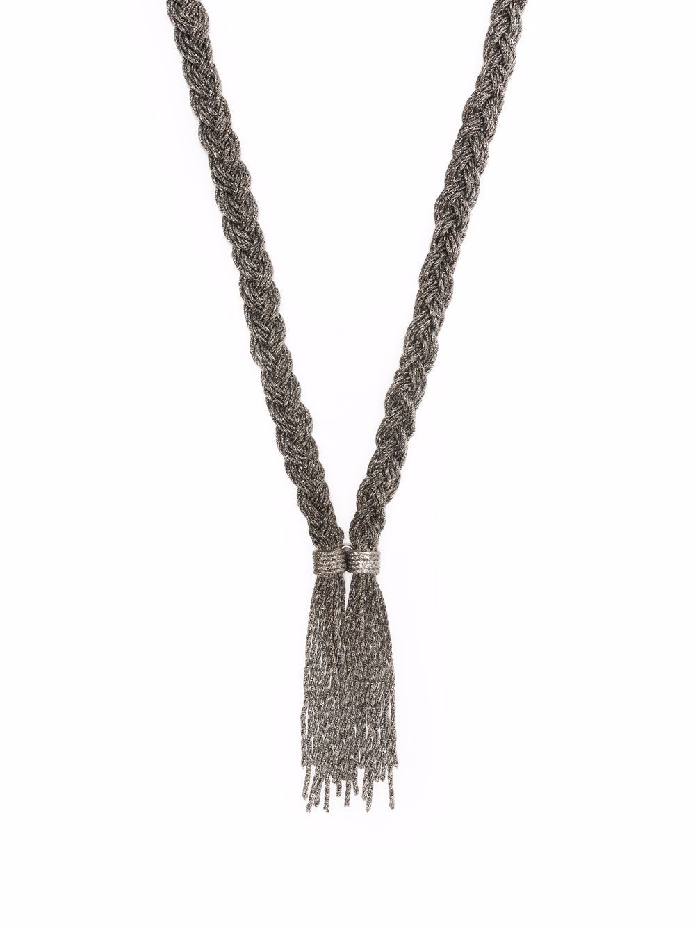 Aurelie Bidermann Miki 长款项链 - 黑色