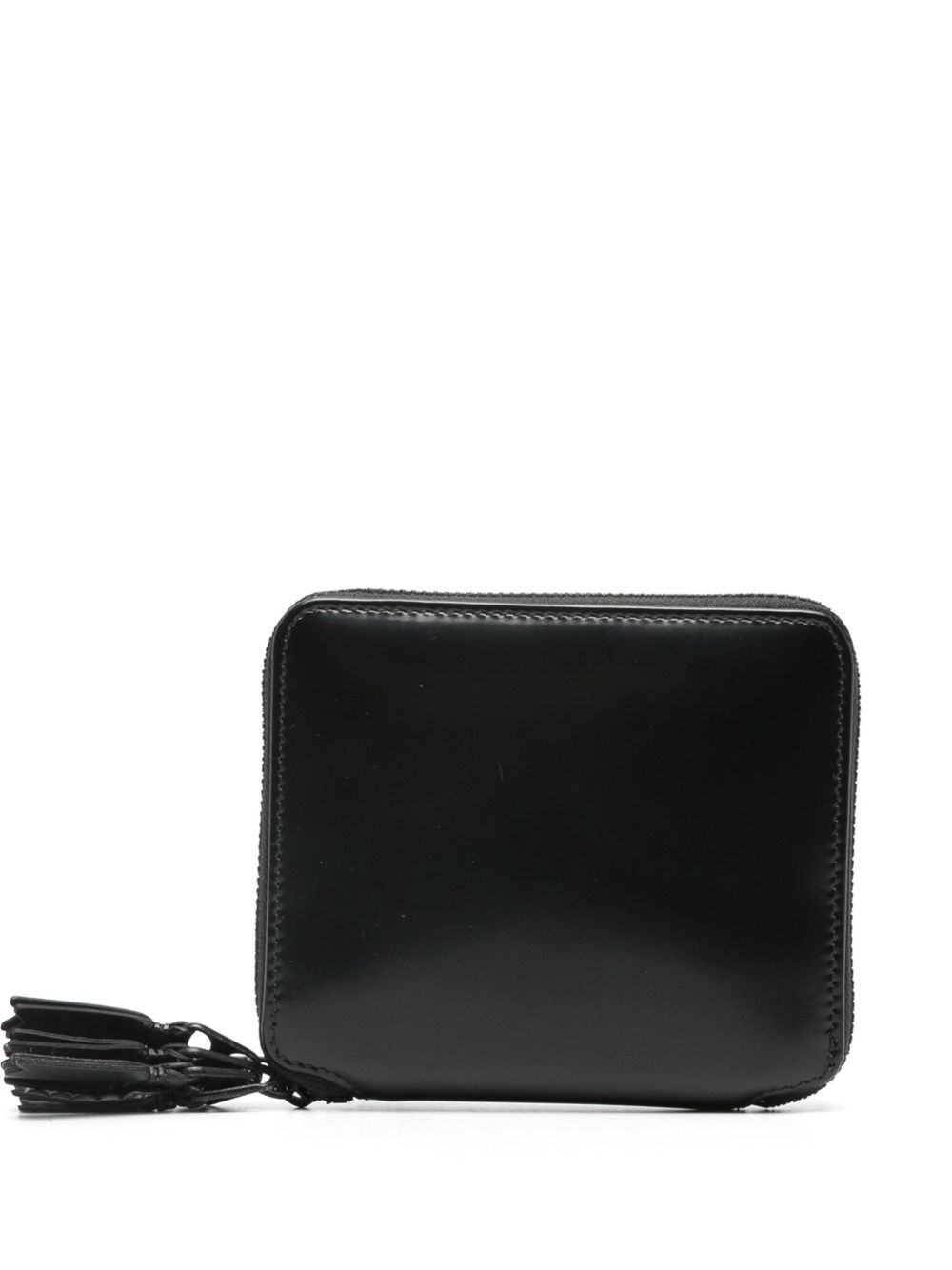 Comme Des Garçons Wallet CDG Zipper Medley 皮质钱包 - 黑色