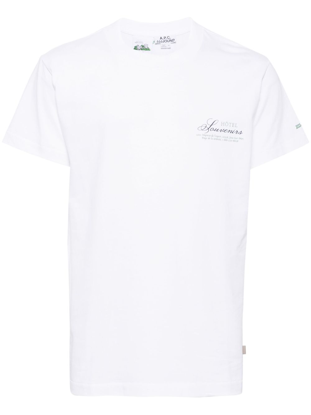 A.P.C. Hotel JJJJound T恤 - 白色