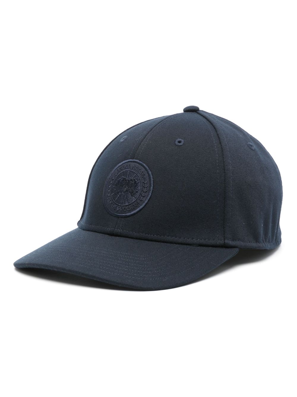 Canada Goose 刺绣logo棒球帽 - 蓝色
