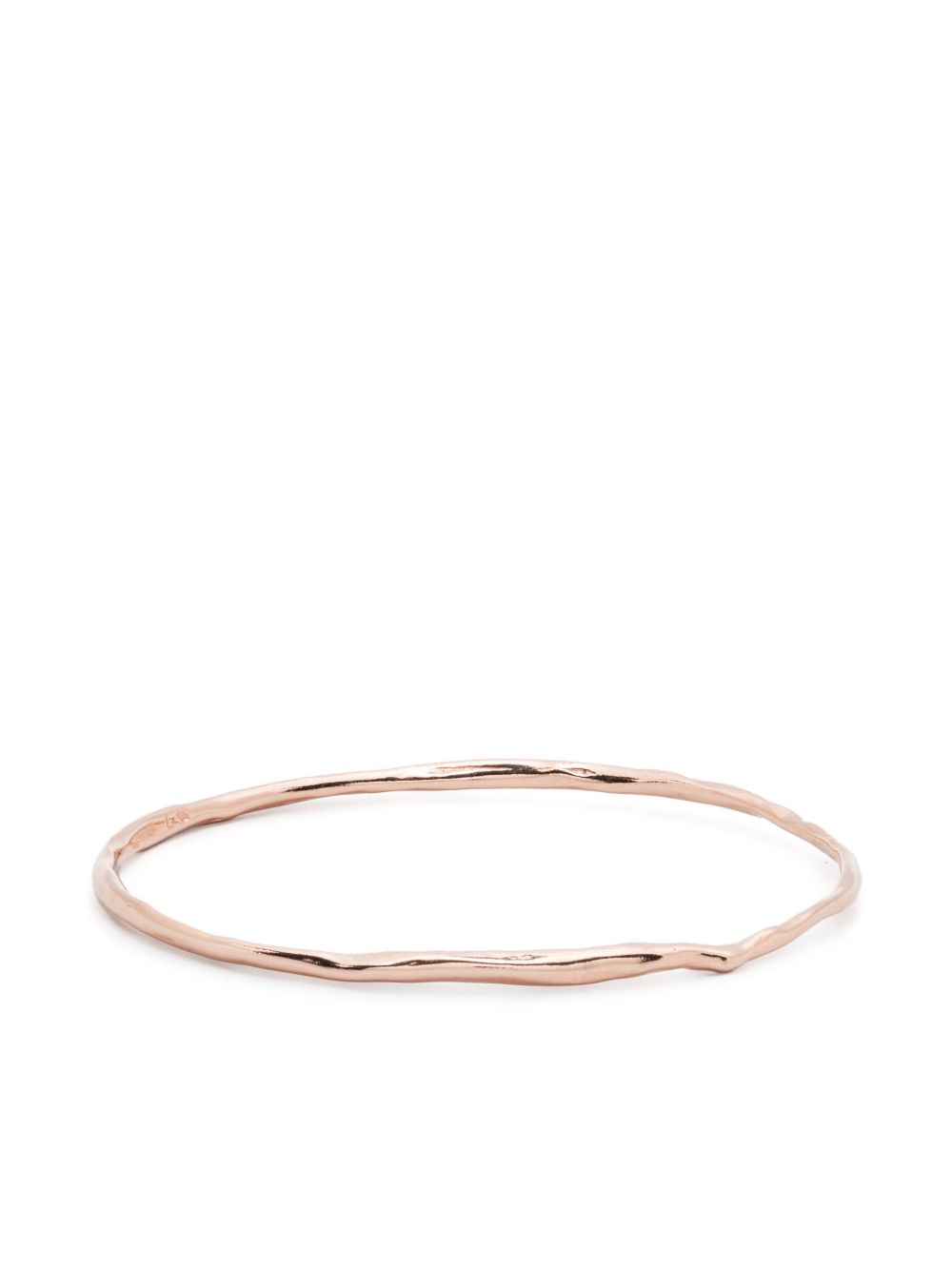 Wouters & Hendrix hammered bangle bracelet - 粉色