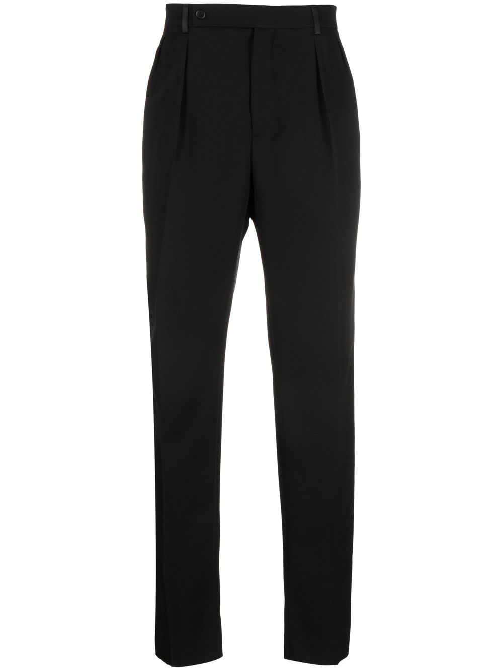 Saint Laurent 直筒西裤 - 黑色
