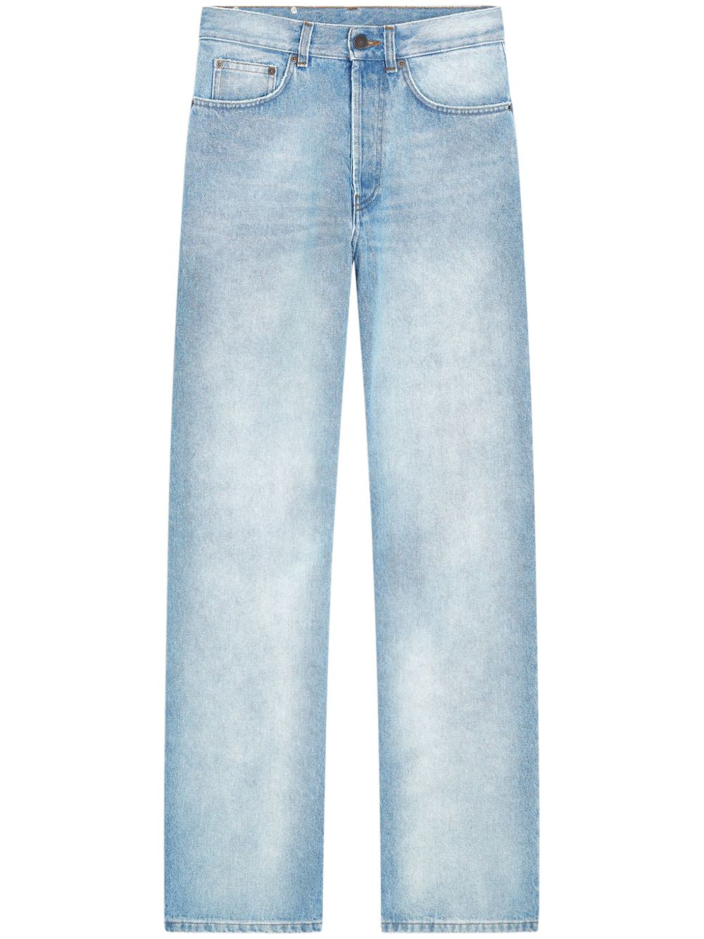 DRIES VAN NOTEN 棉直筒牛仔裤 - 蓝色