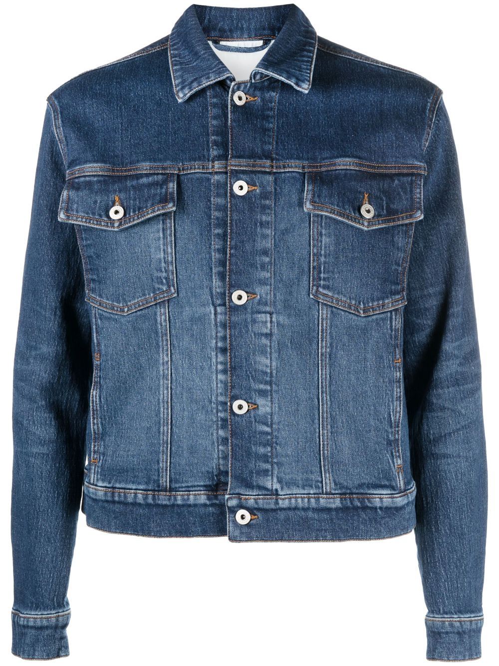Heron Preston Ex-Ray Denim RegularJacket - 蓝色