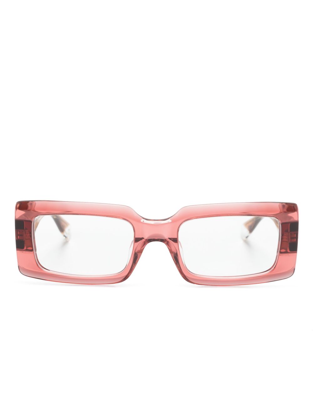 Etnia Barcelona Arrecife 长方形镜框眼镜 - 粉色