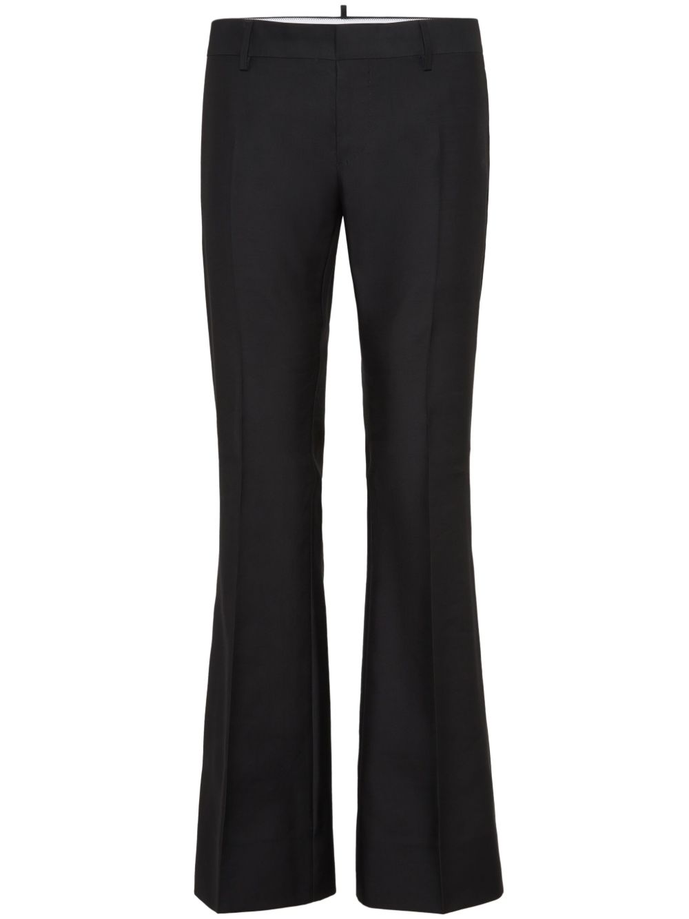 DSQUARED2 经典喇叭西裤 - 黑色