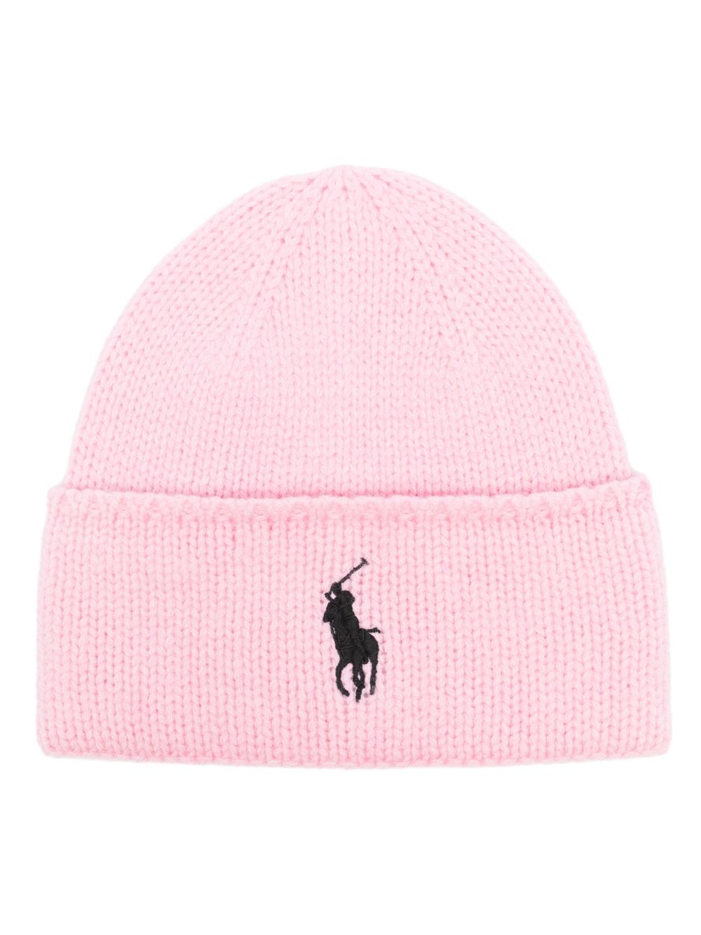 Polo Ralph Lauren Pony 经典羊毛套头帽 - 粉色