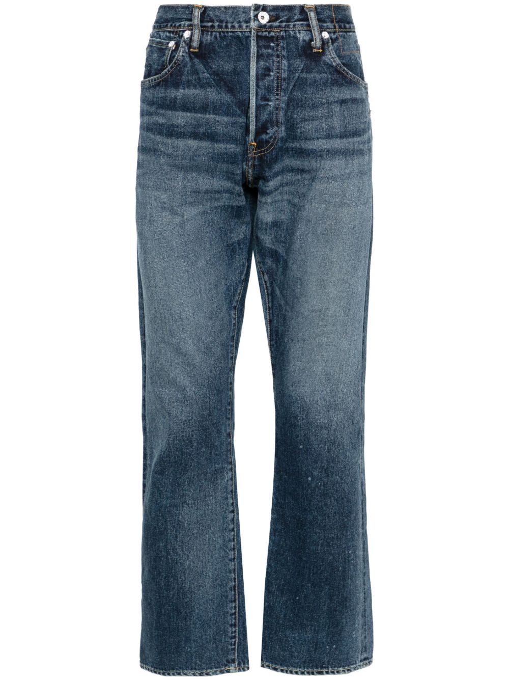 visvim Social Sculpture 11 Dry-3 直筒牛仔裤 - 蓝色