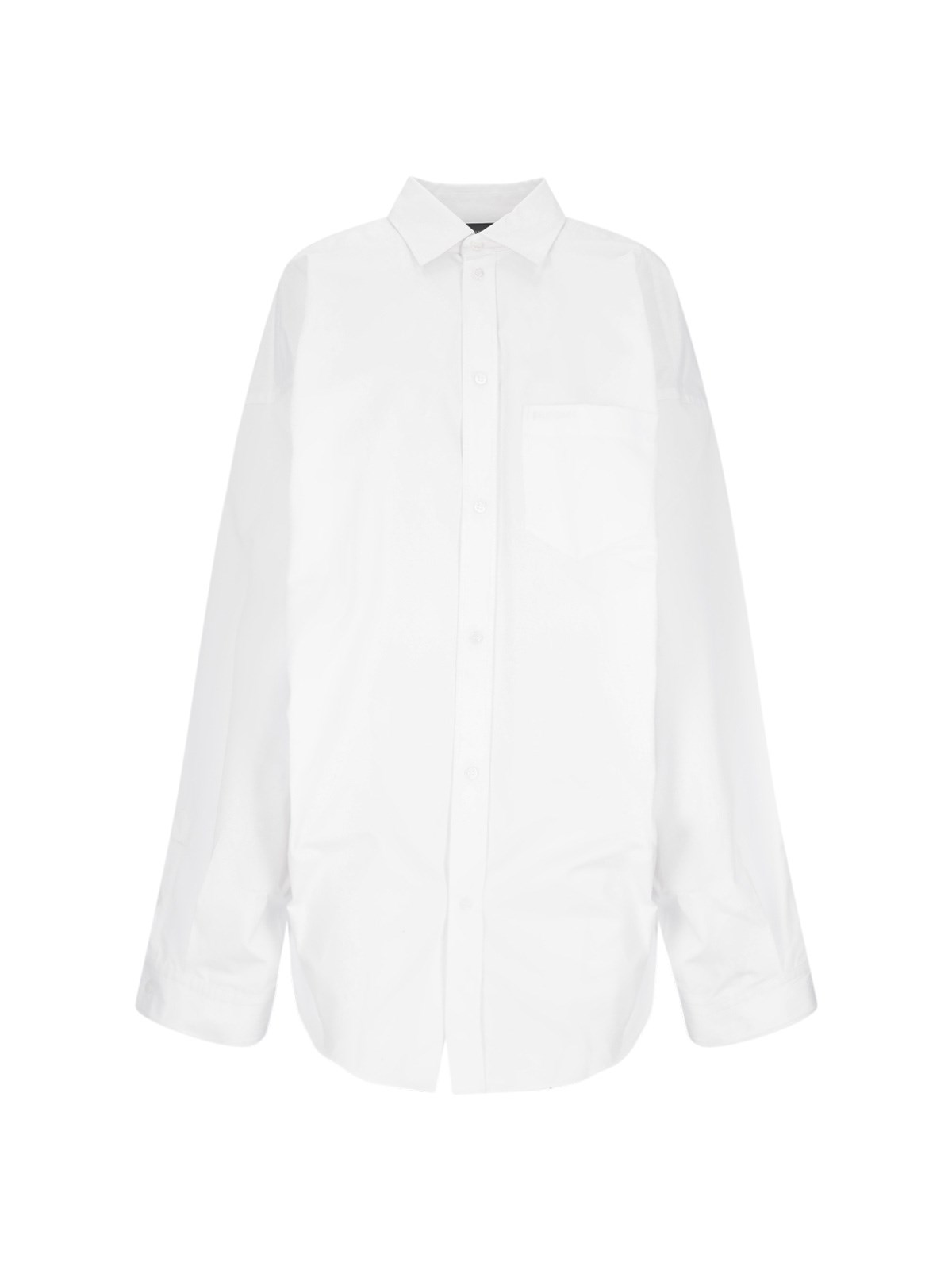 Balenciaga Oversized Asymmetric Shirt