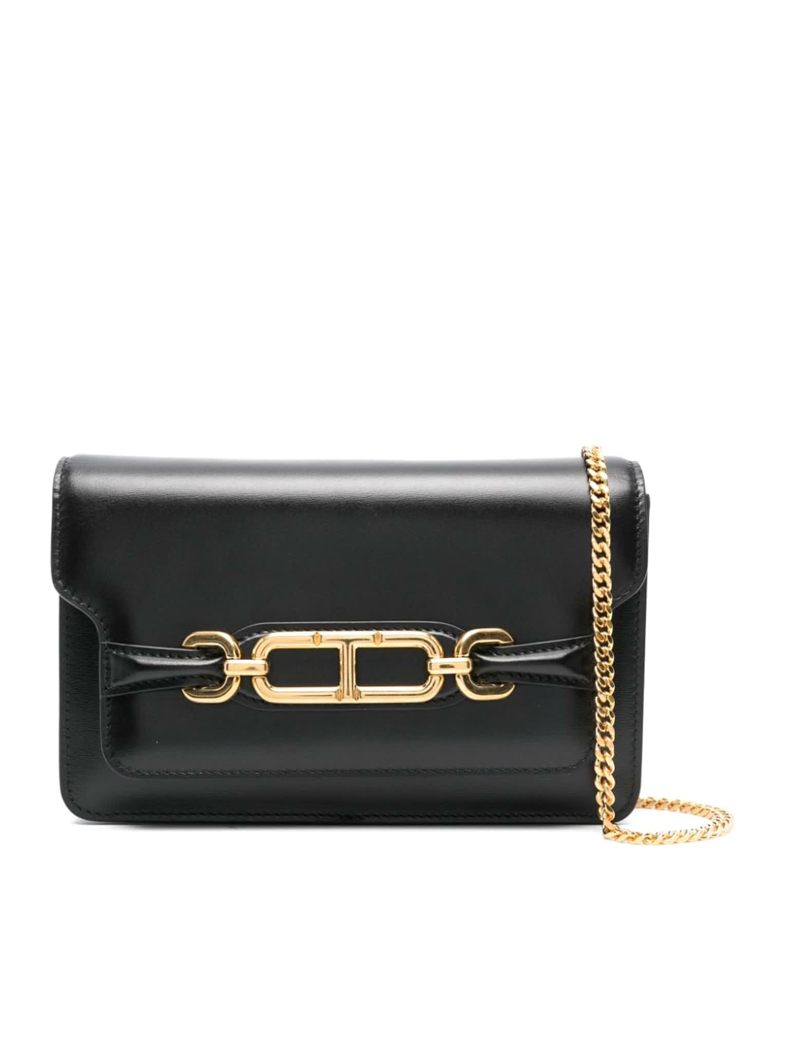 Tom Ford Box Palmellato Small Shoulder Bag