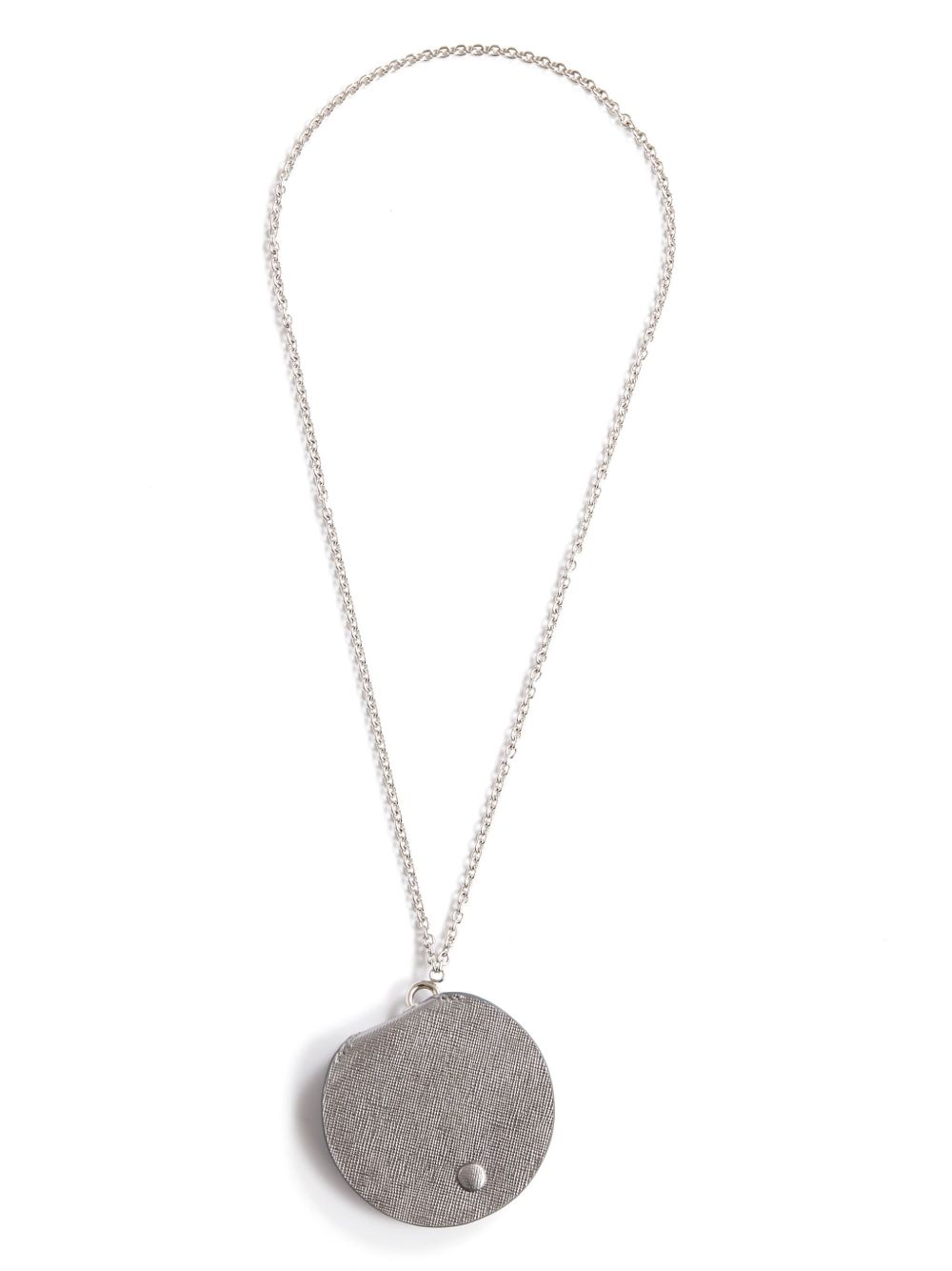 Maison Margiela Circle 皮质钱包 - 银色