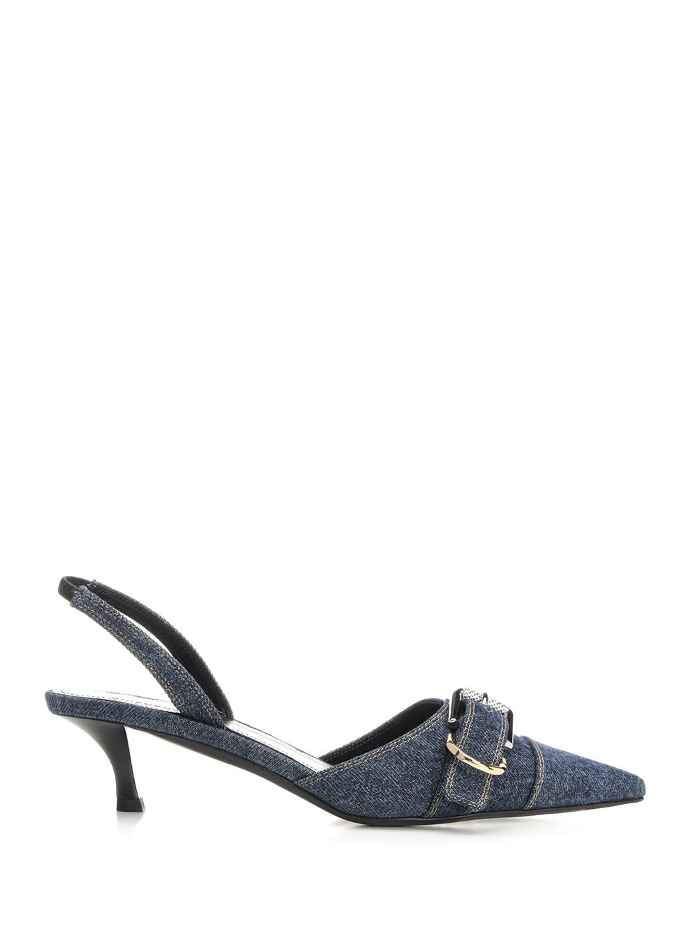 Givenchy voyou Denim Slingbacks