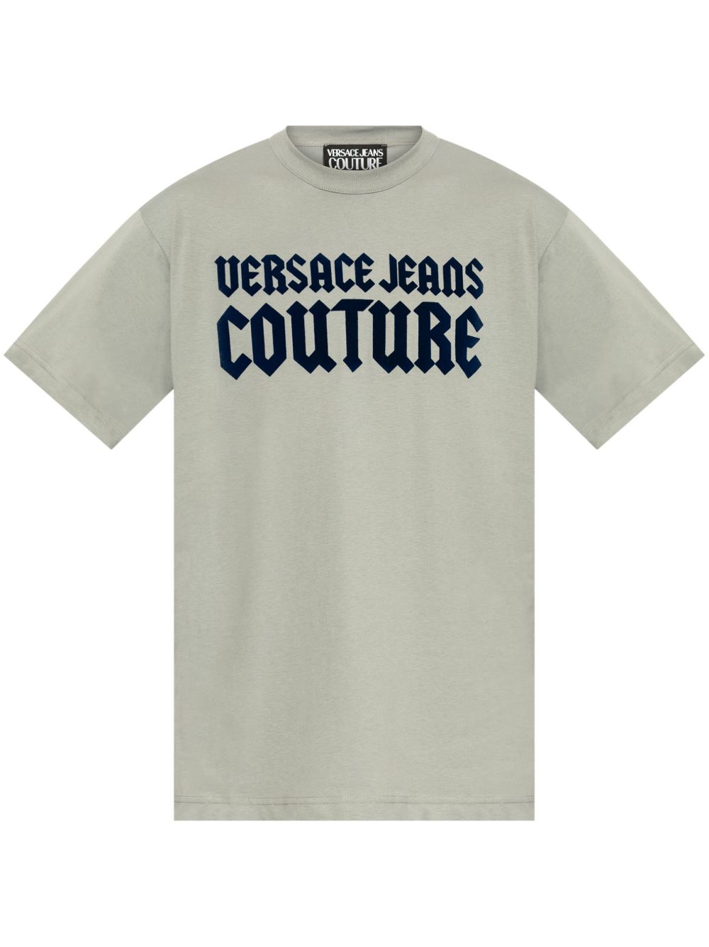 Versace Jeans Couture logo印花T恤 - 灰色