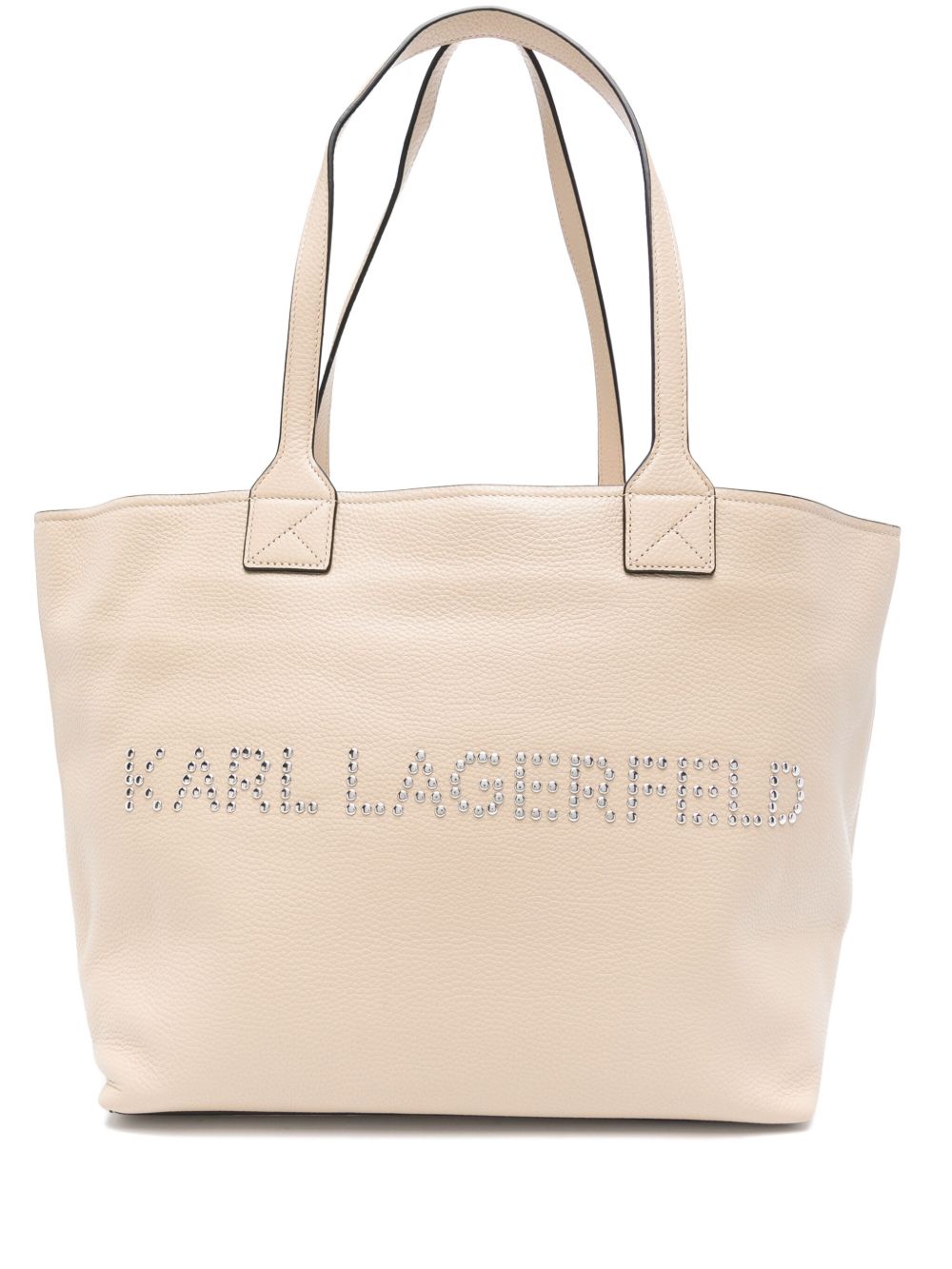 Karl Lagerfeld K/March 中号手提包 - 中性色
